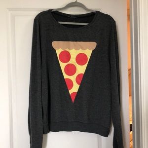 Wildfox Couture Hot Slice Graphic Sweatshirt